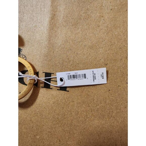 Coach Santa Bear purse charm - Picture 6 of 9